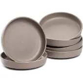 Leonardo Assiette Leonardo Roma Taupe 20 cm (Lot de 6)
