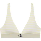 Calvin Klein Lv00qf8703 Triangle Bra Jaune M Femme