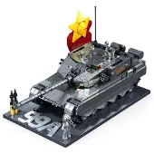 Sluban Model Bricks M38-B1234 Tank ZTS-99AS à l'échelle 1:35