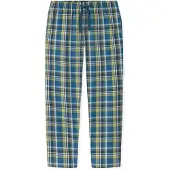 Schiesser Pantalon de pyjama ' Mix Relax ' bleu / vert / olive