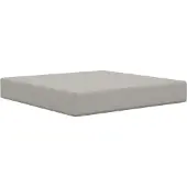 vidaXL Coussin de canapé d'extérieur 3 pcs Gris Polyester