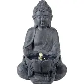 Lumineo Fontaine Extérieure De Bouddha 45 Cm