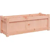 vidaXL Jardinière 90x31x31 cm bois massif douglas