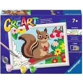 Ravensburger CreArt Peinture par numéros - Écureuil