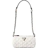 GUESS Sac bandoulière 'Giully' crème / blanc