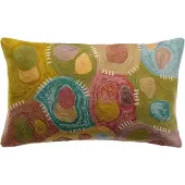 Vivaraise HOUSSE DE COUSSIN BRODE NESTOR MINERAL