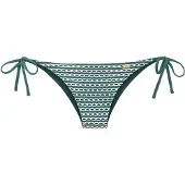 Copenhagen Studios Bas de bikini pétrole / blanc