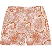 Schiesser Pantalon de pyjama ' Mix & Relax ' orange / blanc