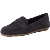 Tamaris Mocassins en cuir pour femme 1-24203-46, pointure : 38 EU, couleur : gris