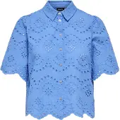 ONLY Chemisier 'ONLVALAIS' bleu roi