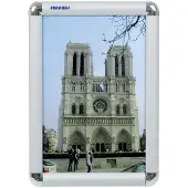 Franken BS0701 - Rectangulaire - Acier inoxydable - Aluminium - Monochrome - 240 x 327 mm - 1 (A4)