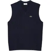 Lacoste Gilet Homme AH7633 Navy Blue/Green-6