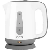 Ecg ECGRK1759CG, Bouilloire électrique, Gris, Blanc