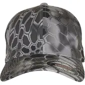 Flexfit Casquette 'Kryptek' anthracite / gris clair / gris foncé