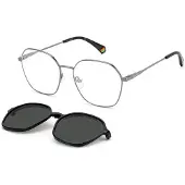 Polaroid Lunettes de Soleil PLD 6183/CS 56/17/145 Dark ruthenium black Metal frames UNISEX PLD 6183/CS