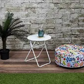 Home Deco Factory Table D Appoint Catane Blanc
