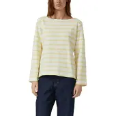 s.Oliver T-shirt miel / blanc