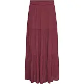 ONLY Jupe 'ONLMikka' rouge foncé