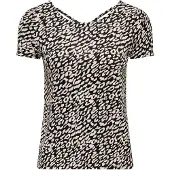 ONLY T-shirt 'ONLBERA' noir / blanc