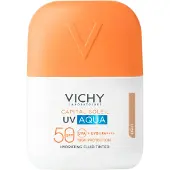 VICHY Capital Soleil UV Aqua Fluide protecteur teinté pour visage pour un effet naturel SPF 50 50 ml