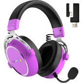 HATOR Hypergang 3 Wireless, Sans fil, 10 - 44000 Hz, Gaming, 330 g, Casque avec microphone, Violet