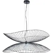 Forestier Suspension , Libellule L, dimmable, Noir, Salon / séjour, Métal, Design