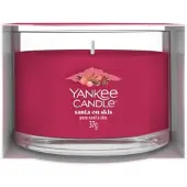 Yankee candle Candela in vetro Santa on Skis