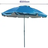 Marbueno Summer Parasol De Plage 10473ac 200 Cm