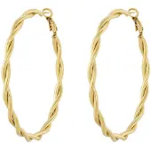 Cala Rose Boucles d'oreilles 'TWIST HALO' or