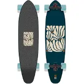 Long Island Longboard Kicktail 37.85´´x9.3´´ Avec Des Fleurs