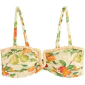 Ted Baker Hauts de bikini 'Fruit' jaune / vert / orange / blanc
