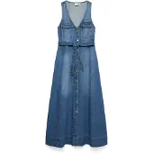 Vero Moda Robe 'VMMacey' bleu denim