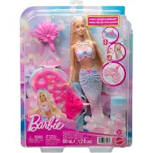 Barbie Poupée Sirène Bulles Magiques Blonde