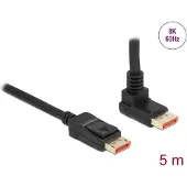DeLOCK 87057 5 m DisplayPort (5 m), Câble vidéo, Noir