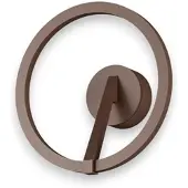 Artdelight Lampe murale de conception Oregon Ø 22cm - Bronze brossé