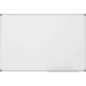MAUL Tableau blanc MaulStandard - cadre alu - émaillé - l. 1500 x H 1000 mm - avec auget