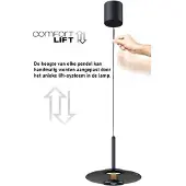 Artdelight Suspension design Madison noir Ø 22cm