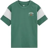We fashion T-Shirt vert / blanc