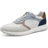 Tamaris Baskets basses bleu-gris / bleu foncé / gris clair / blanc cassé
