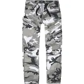 Brandit Pantalon cargo 'Adven' kaki / vert clair / vert foncé