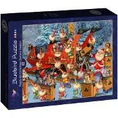 Bluebird Puzzle Puzzle Bluebird Prêt pour la Saison de Livraison de Noël – 12 pièces (Enfants)