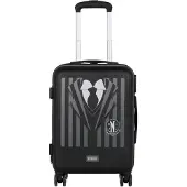 KARACTERMANIA Wednesday Uniform Abs 4 Wheel Cabin Suitcase Noir