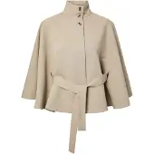 Pieces Cape 'PCBerit' beige