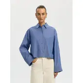 Selected Chemisier bleu foncé