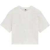 We fashion T-Shirt blanc cassé