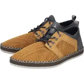 Rieker Chaussure à lacets safran / anthracite