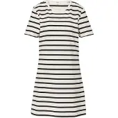 s.Oliver Robe noir / blanc
