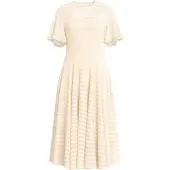s.Oliver Black Label Robe crème / beige clair
