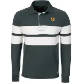 Superdry Homme Polo de Rugby Vintage Athletic Stripe Green Taille: S