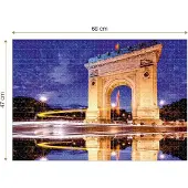 Roovi Puzzle L'Arc de Triomphe de Bucarest - 1000 pièces